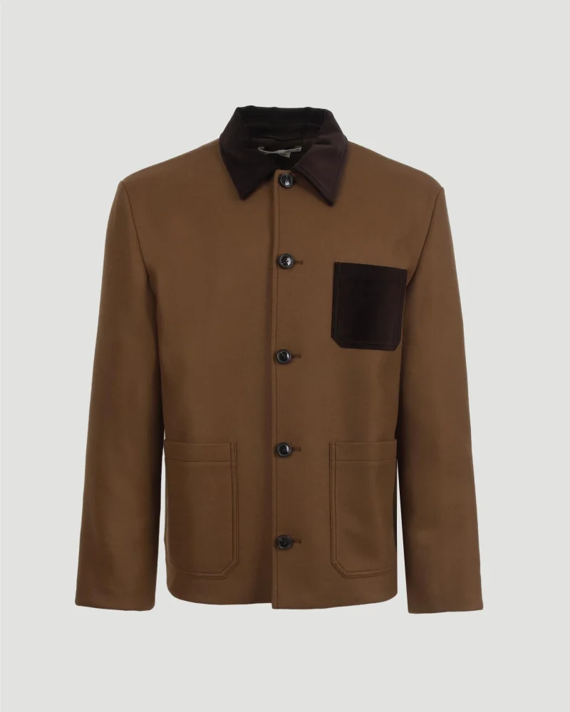 Wool Felt Workwear Jacket