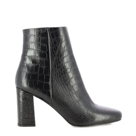 Дамски Боти На Ток CARLO FABIANI – 343107- black croco