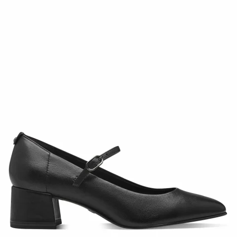 Токчета TAMARIS – 1-22311-43-003 BLACK LEATHER