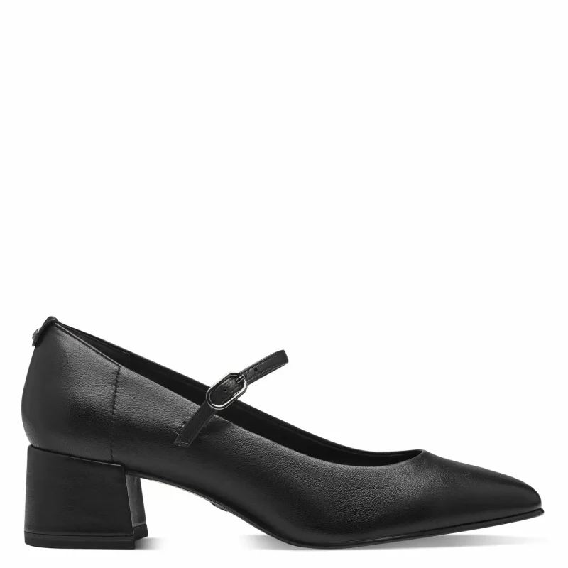 Токчета TAMARIS – 1-22311-43-003 BLACK LEATHER