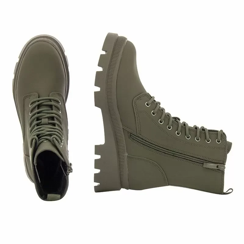 Дамски Кубинки TAMARIS – 1-25237-41 722 OLIVE — снимка 5