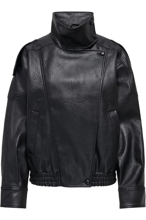Яке Onlvani L/S Faux Leather 15380880 C-N10 black