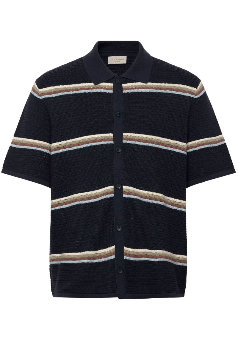 Polo Jormaine Knit Ss 12295274 19-3922 TCX sky captain