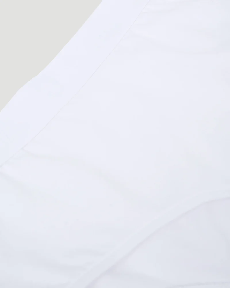 Low-Waist Briefs in White — снимка 3