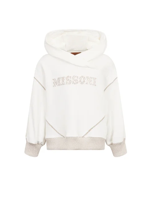 Суитшърт с капси Missoni Kids