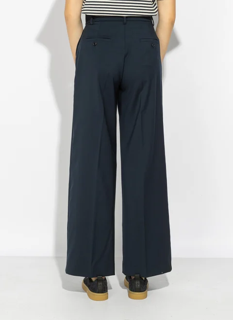 Панталон от фина вълна Weekend Max Mara Wkdvisivo — снимка 3