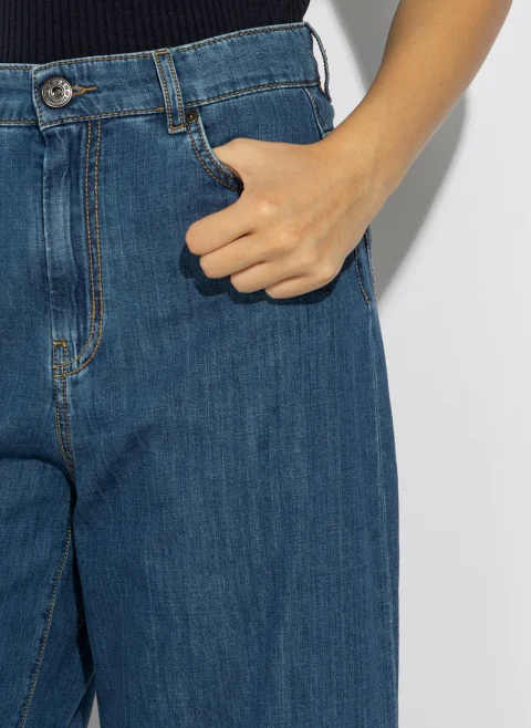 Деним 'Loose fit' Weekend Max Mara Wkdvega — снимка 6