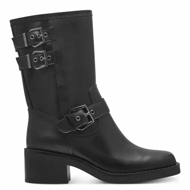 Дамски Боти На Ток TAMARIS – 1-25390-43-001 BLACK