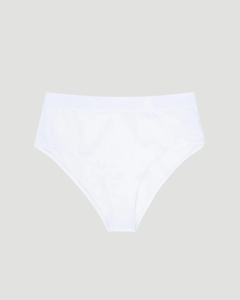 Low-Waist Briefs in White