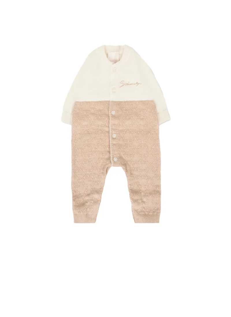 Гащеризон от фино плетиво 'Color Block' Givenchy Kids