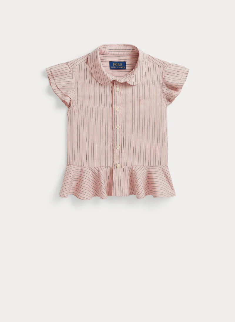 Раирана риза с волани Ralph Lauren Kids 2-6