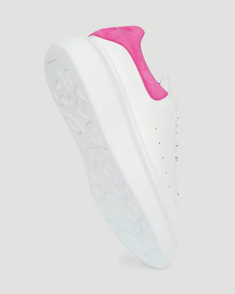 Oversized Sneakers in White and Pink — снимка 4