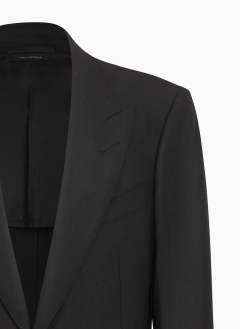 Едноредно сако от вълна Tom Ford — снимка 3