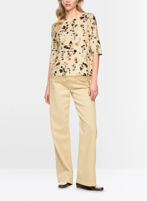 Блуза с цялостен принт Marc Cain Collections — снимка 2
