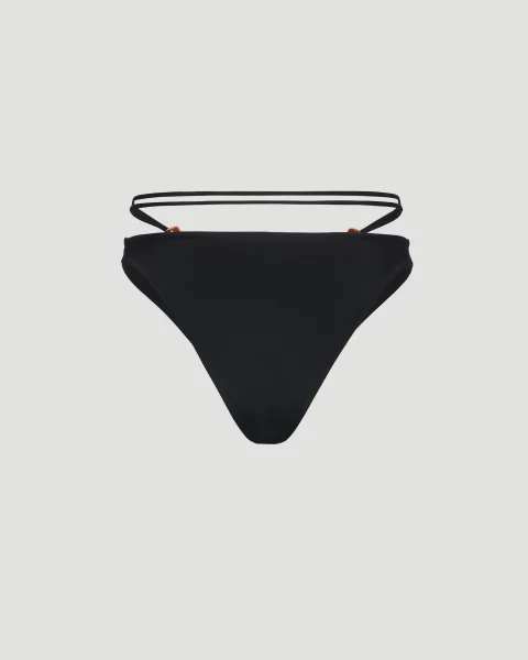 Strappy Swim Briefs with Beads — снимка 2