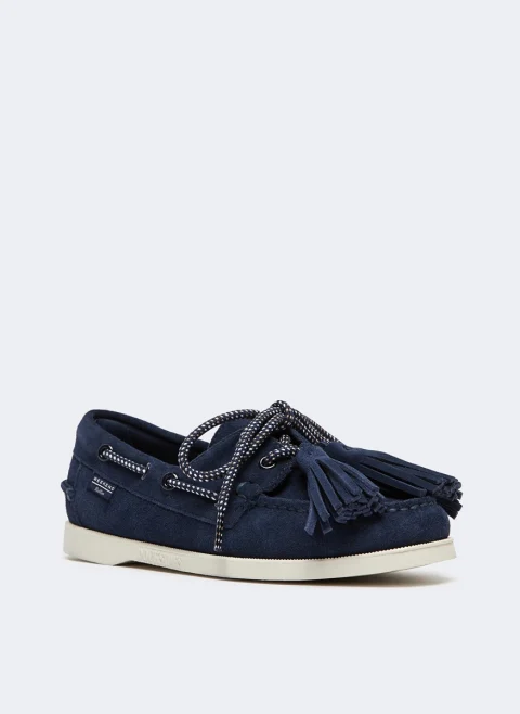 Велурени мокасини 'Boat' Weekend Max Mara Wkadockside