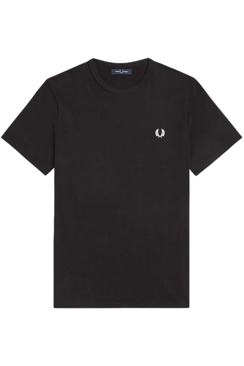 T-Shirt Ringer M3519 102 black