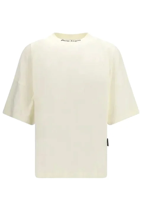 T-Shirt Classic Logo Over PAMAA005JR002-0310 off white-black