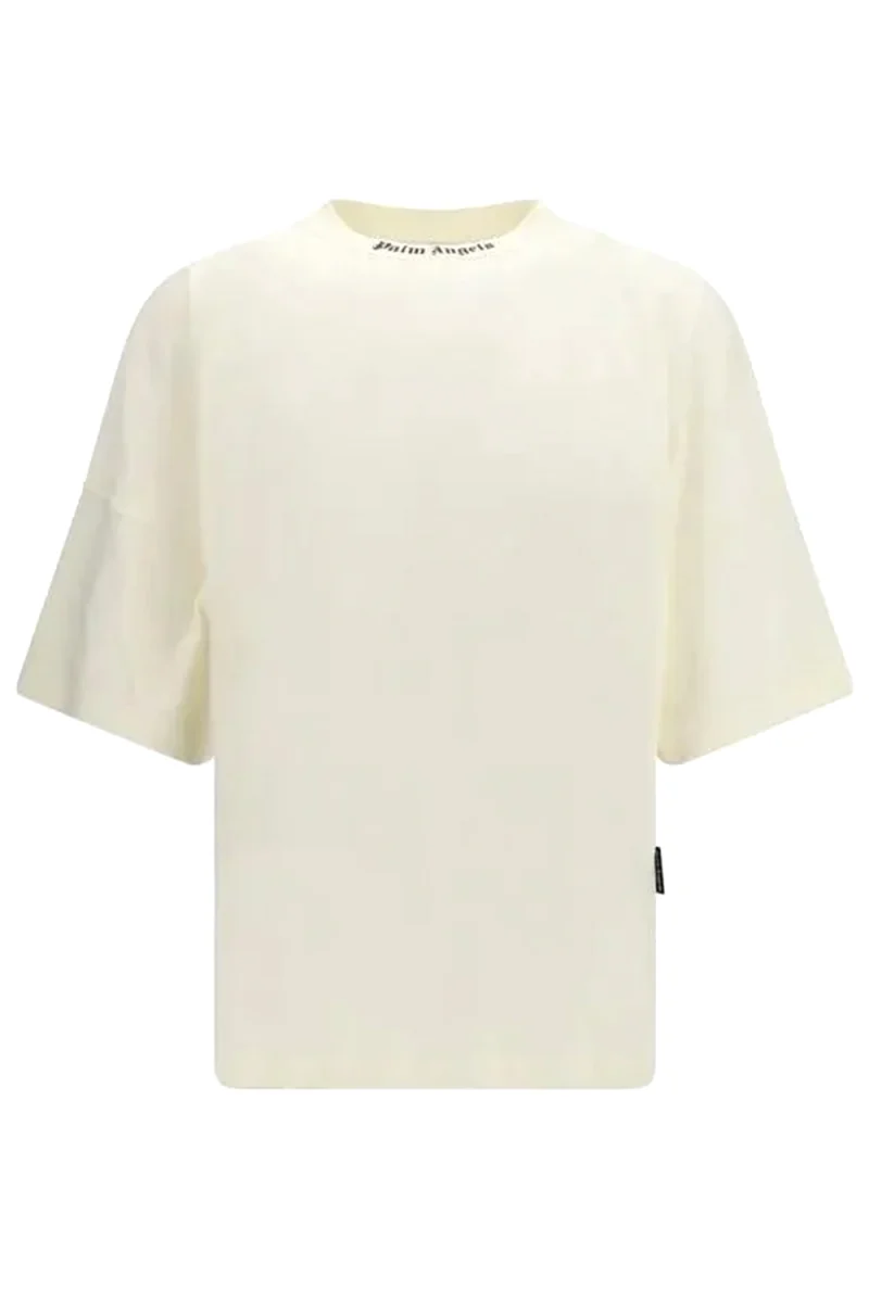 T-Shirt Classic Logo Over PAMAA005JR002-0310 off white-black