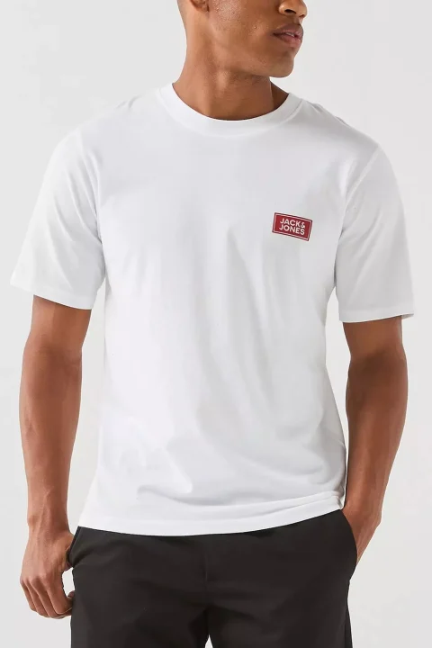 T-Shirt Jjrush 12298424 11-0601 TCX bright white — снимка 2
