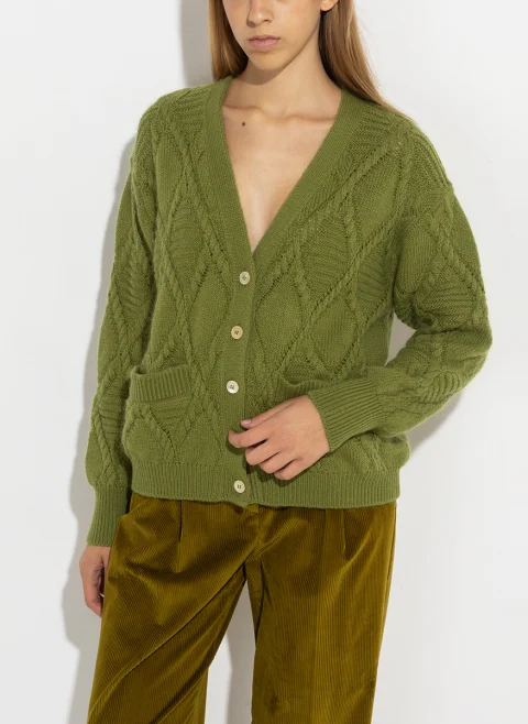 Жилетка с мохер Weekend Max Mara Bolero — снимка 6