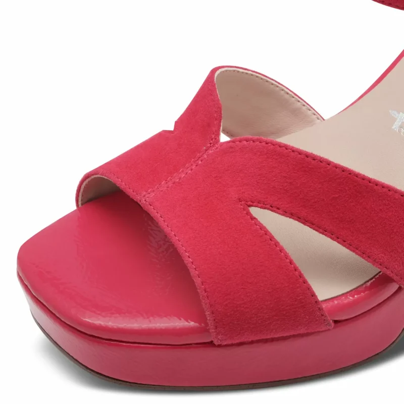Дамски Сандали На Ток TAMARIS – 1-28309-42-510 PINK — снимка 4