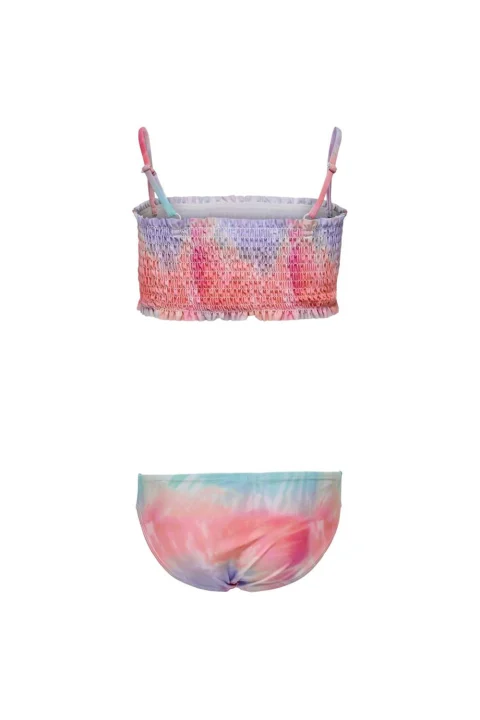 Swimwear Kids Only Koncaroline Tie Dye uv50 Smock Bikini 15252734 pearl — снимка 2
