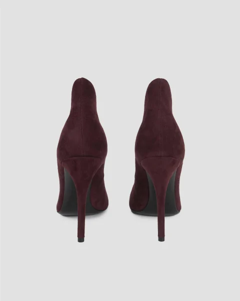 Décolletté Pumps in Suede Goatskin — снимка 3
