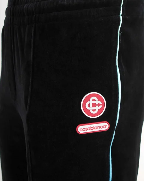 Gradient Piping Velour Track Pants — снимка 2