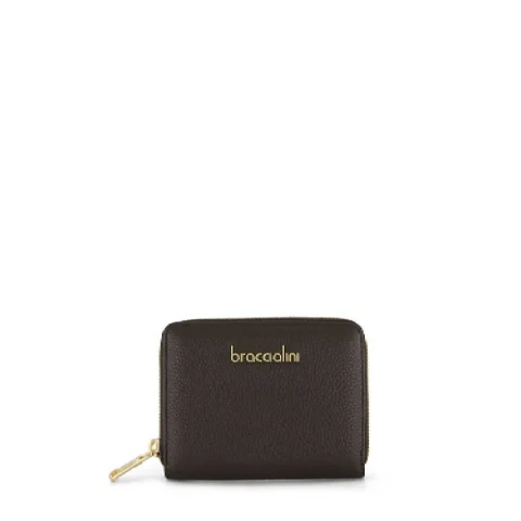 Дамски кафяв портфейл Basic Braccialini