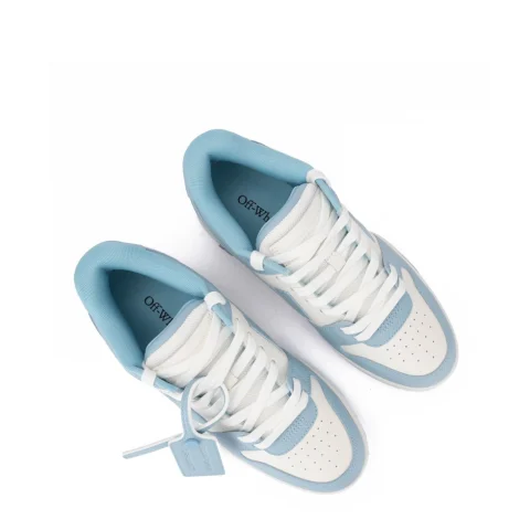 Мъжки сини сникърси Out Of Office OFF-WHITE — снимка 8