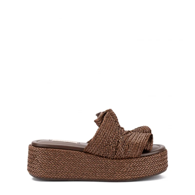Дамски чехли с платформа Hanoi Wedge Casadei