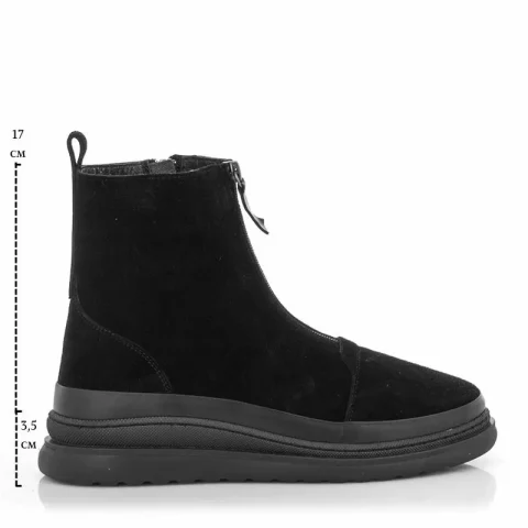 Дамски Равни Боти VERONELLA – 261-403 BLACK — снимка 4