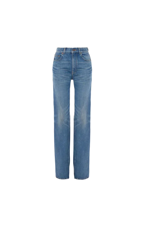 Straight Denim Jeans