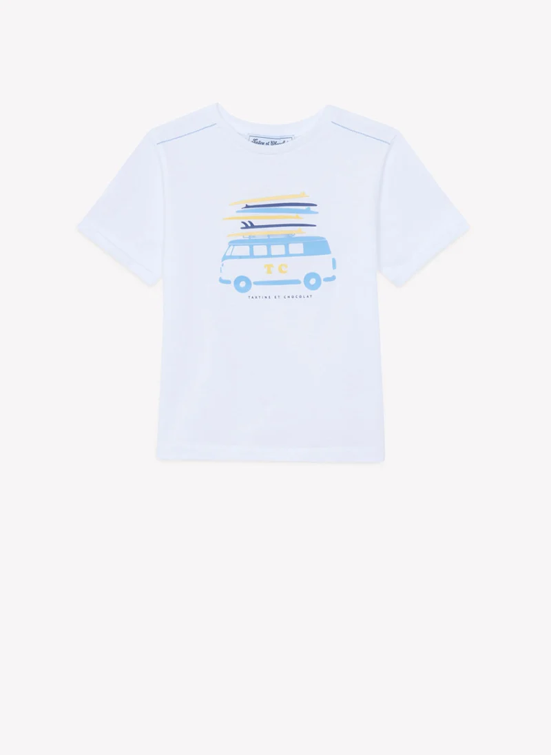 Тишърт с принт Tartine et Chocolat