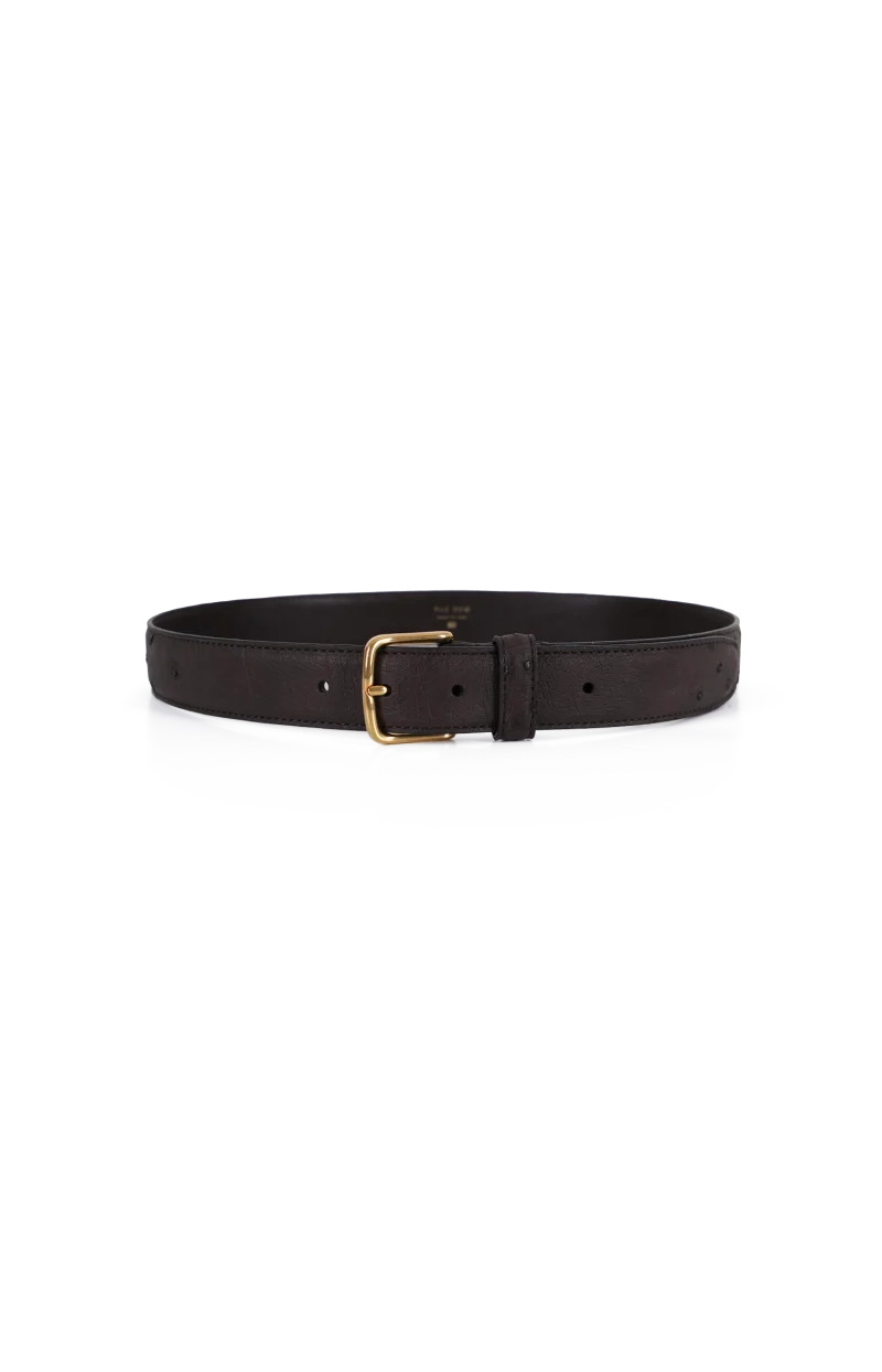 Classic Belt in Dark Brown