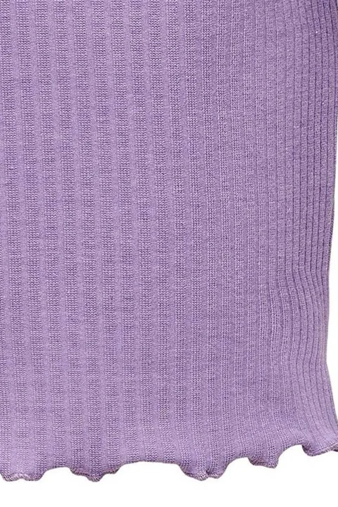 Детски Top Kognella S/S O-Neck Top Noos Jrs 15225338 17-3615 tcx chalk violet — снимка 2