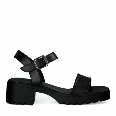 Дамски Сандали На Ток TAMARIS – 1-28025-42-001 BLACK