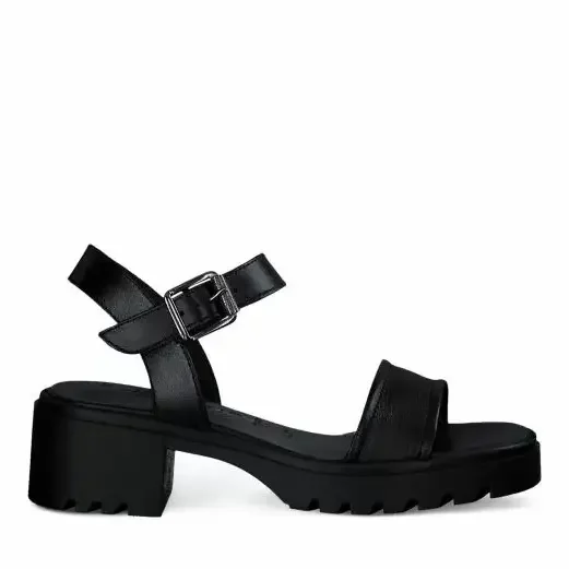 Дамски Сандали На Ток TAMARIS – 1-28025-42-001 BLACK