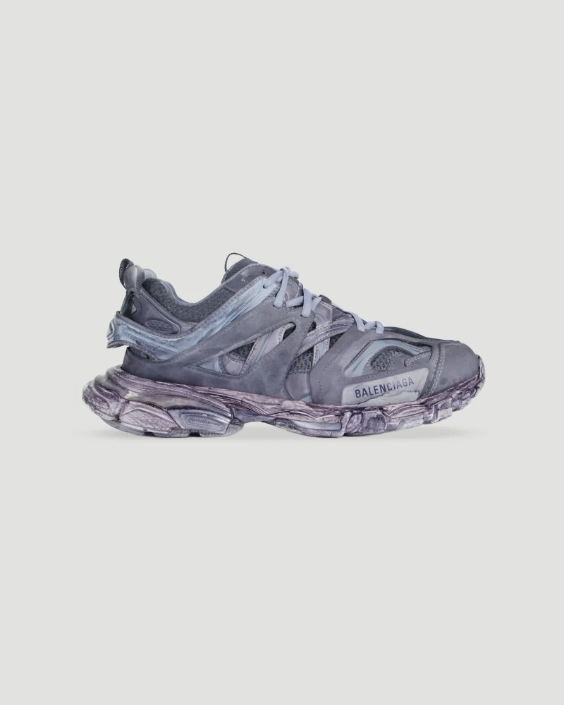 Track Sneaker in Faded Blue