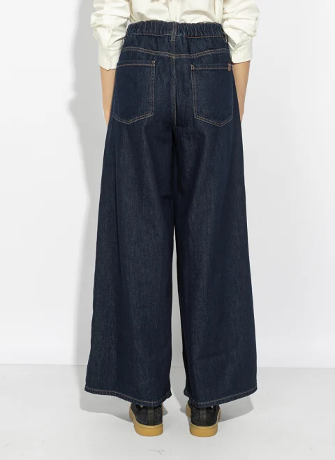 Деним 'Wide leg' Weekend Max Mara Wkdzattera — снимка 3