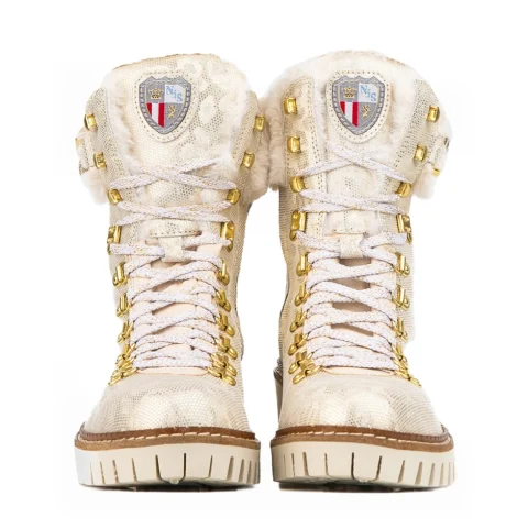 Дамски боти с вълна Аnna New Italia Shoes — снимка 6