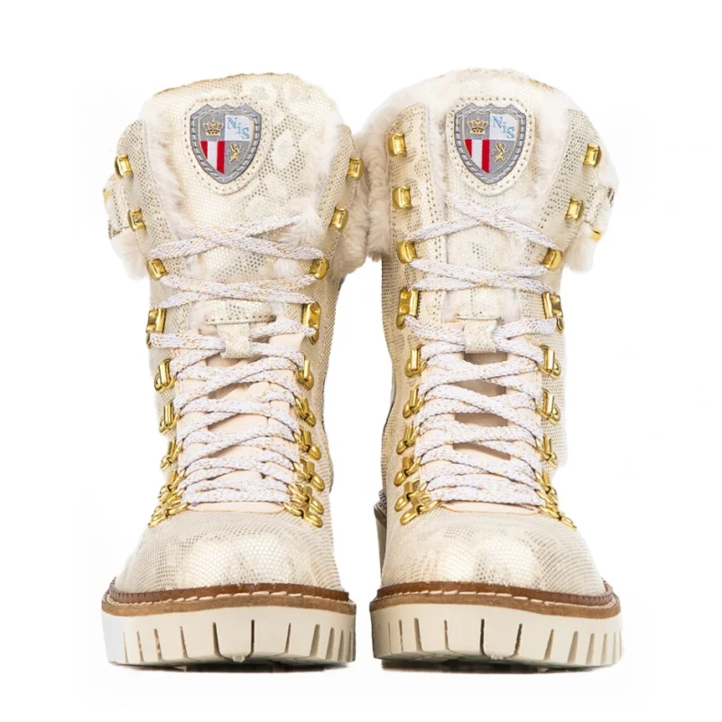 Дамски боти с вълна Аnna New Italia Shoes — снимка 6