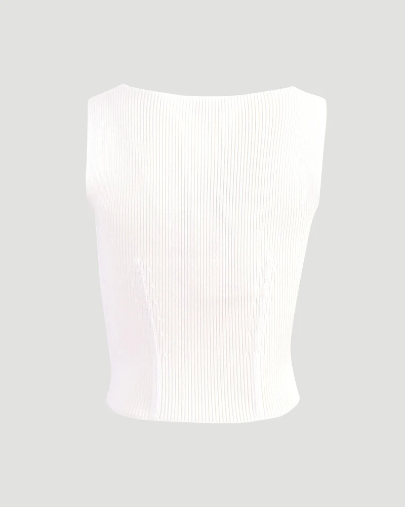 Corset Wool Top — снимка 3