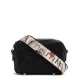 Дамска черна чанта Cromia — снимка 4