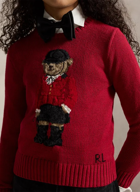 Пуловер 'Polo Bear' Ralph Lauren Kids 7-14 — снимка 2