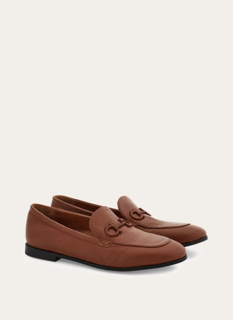 Мокасини с орнамент 'Gancini' Ferragamo — снимка 2