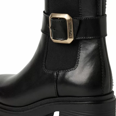 Дамски Боти На Ток TAMARIS – 1-25433-45-001 BLACK — снимка 4