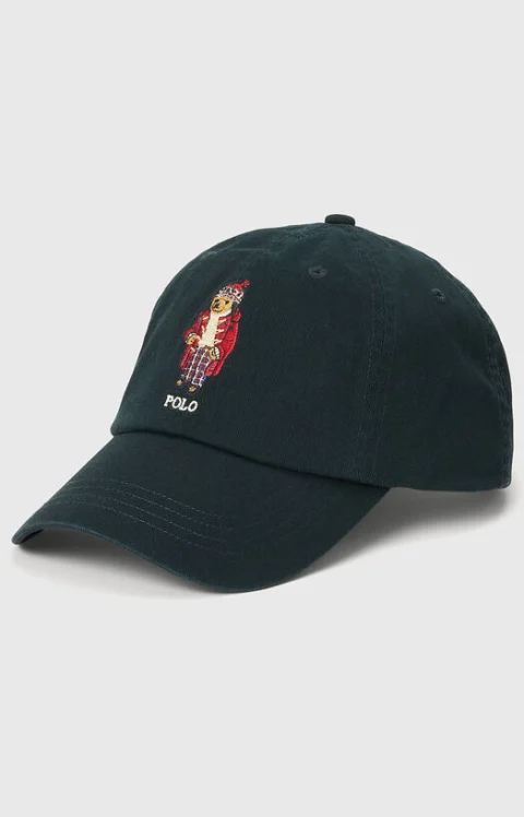 Шапка с лого бродерия Polo Bear