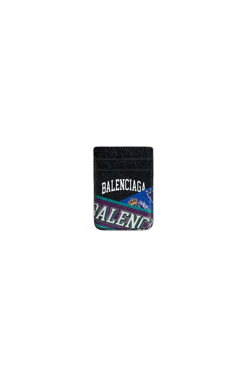 Cash Magnet Card Holder in Black/multicolor